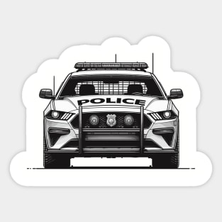 Police car Sticker